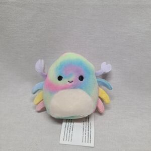2 " Inch Squishville Squishmallow Christabel the Rainbow Crab